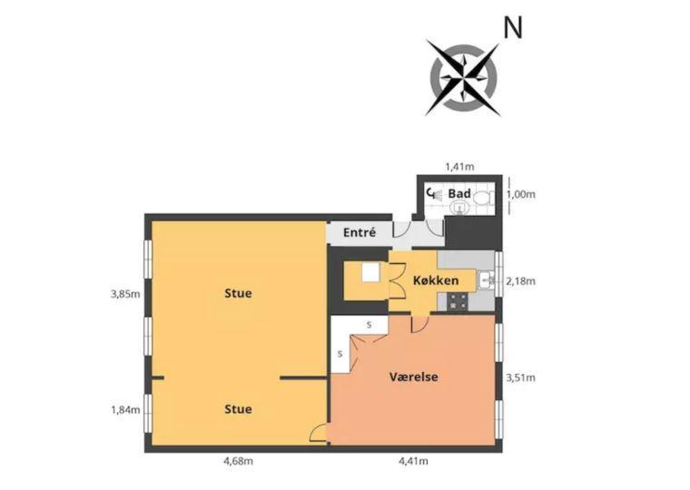 Central Danish Apartment København Eksteriør billede